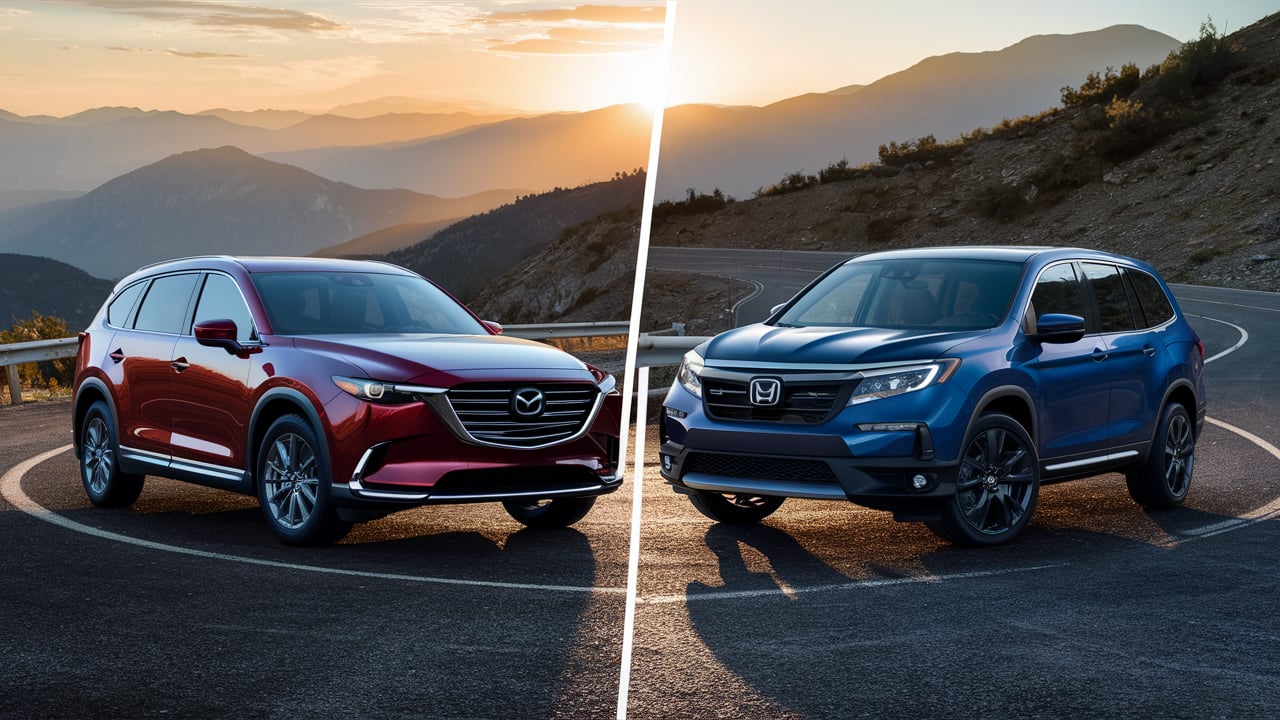 Mazda CX 9 VS Honda Pilot: Which SUV Reigns Supreme?