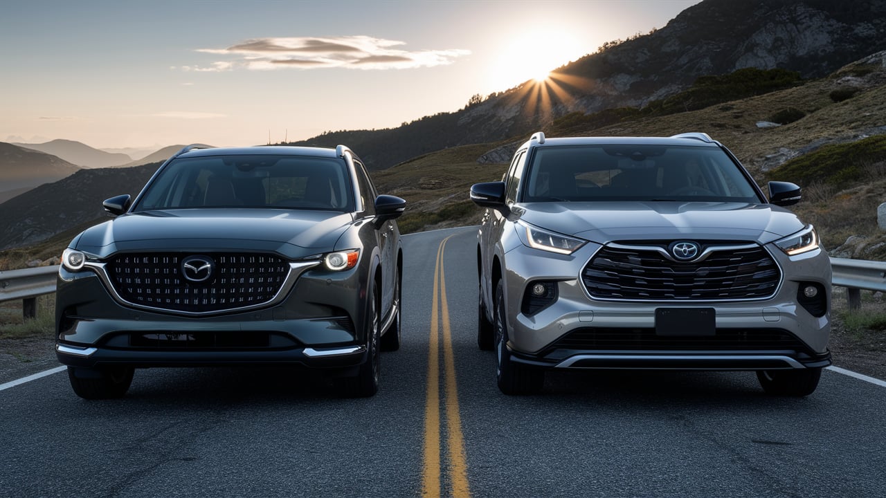 Mazda CX 90 VS Toyota Grand Highlander: Which SUV Wins?